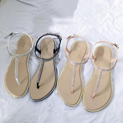 Calzature Estive Sandali a Punta Piatta Taglie Forti Scarpe Comode