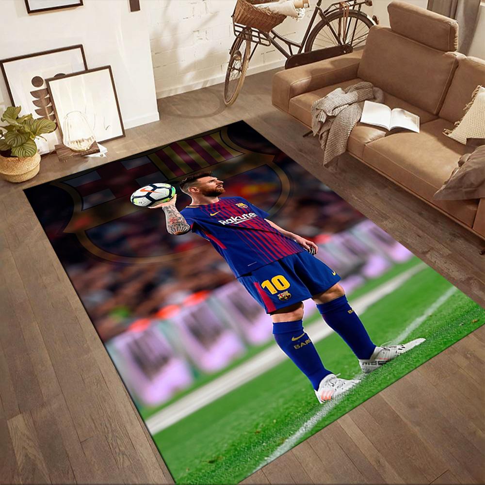 Messi 37 Carpet Perfect for Outdoor Balcony Playrooms Kitchen Antislip Carpet Anime Office Decor Perfect Gift for Valentine's Wedding Birthday
