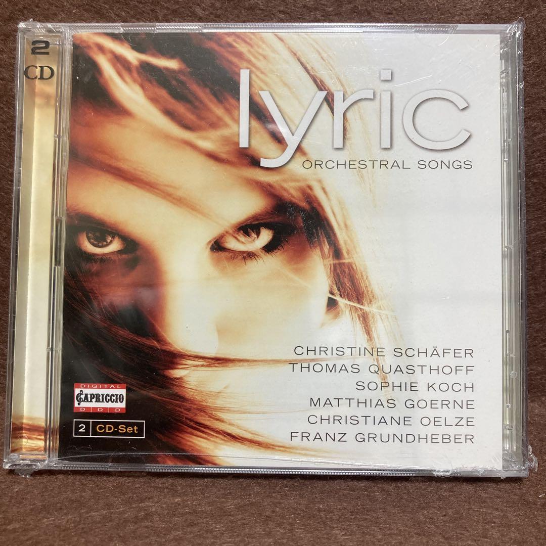

[USED] LYRIC - Songs with Orchestral Accompaniment Christine Schaefer et al.