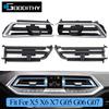 Car Front Left Right Middle AC Vent Grille Air Conditioner Blade Slider Clip Repair Kit For BMW X5 G05 X6 G06 X7 G07 64119458543