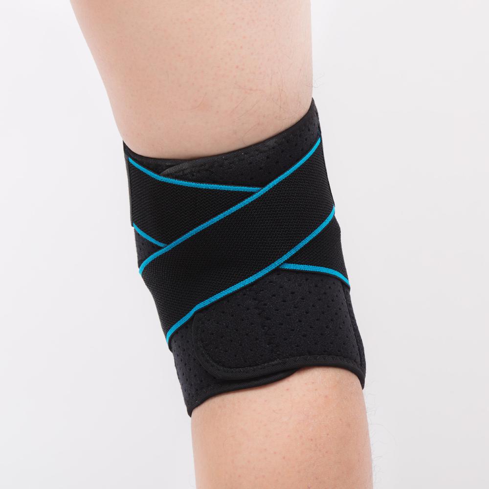 Sport Popular Football Soccer Baseball Compression Sport Knee Calf Brace Support Sleeve for Spring Protection