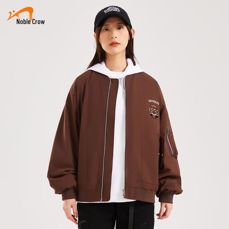 

Guirenniao Dragon Year Embroidered Baseball Jacket 4XL