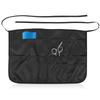 Anti-Scratch Barber Apron Multiple Pockets Adjustable Tie Back For Hair Styling Pet Grooming Cleaning Housekeeping