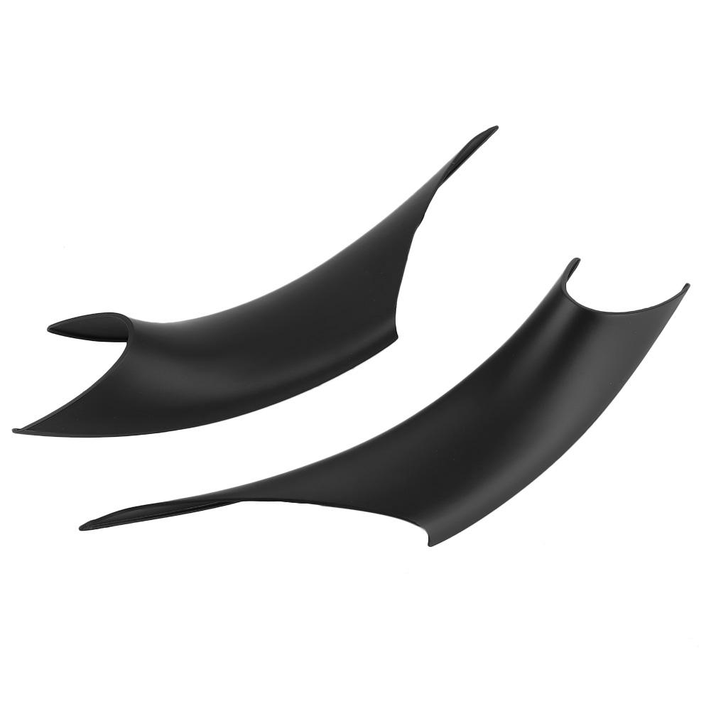 2pcs Car Interior Door Pull Handle Cover Trim Matte Black Fit for 3 Series 4 Series F30 F80 F82 F33