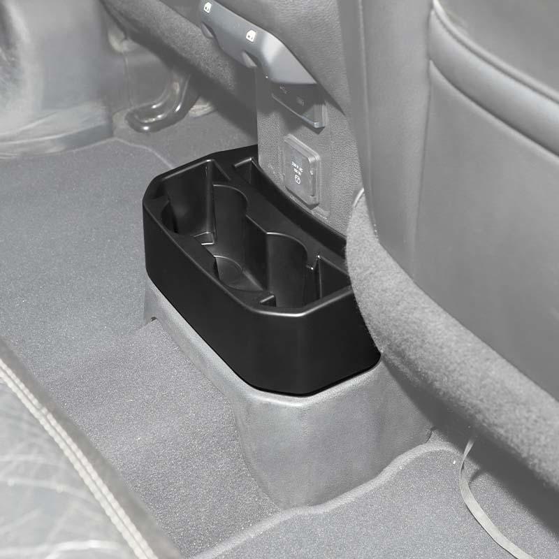 Rear Seat  Water Cup Holder Storage Box Organiser Container For Jeep Wrangler JL ,For JT Gladiator 2018 Up Car Interior Acessories