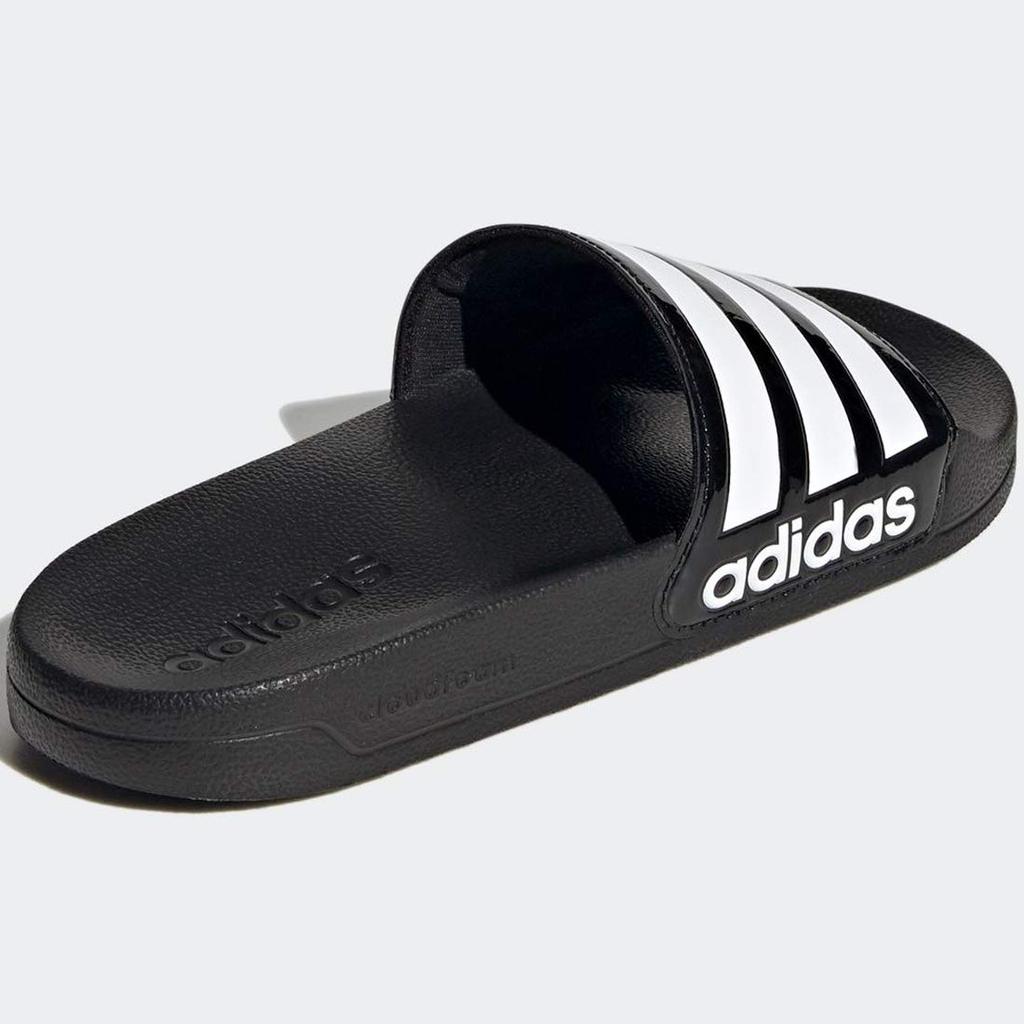 Adidas Adilette sprchové sandály W ADILETTE SPRCHOVÉ PÁSKY Základní bílá FZ2852 Autentický produkt Adidas Japonsko [Adidas] Černá/Obuv 27.0cm