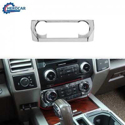 Chrome Console Air Conditioner Adjust Switch Cover Trim for Ford F150 2015-
