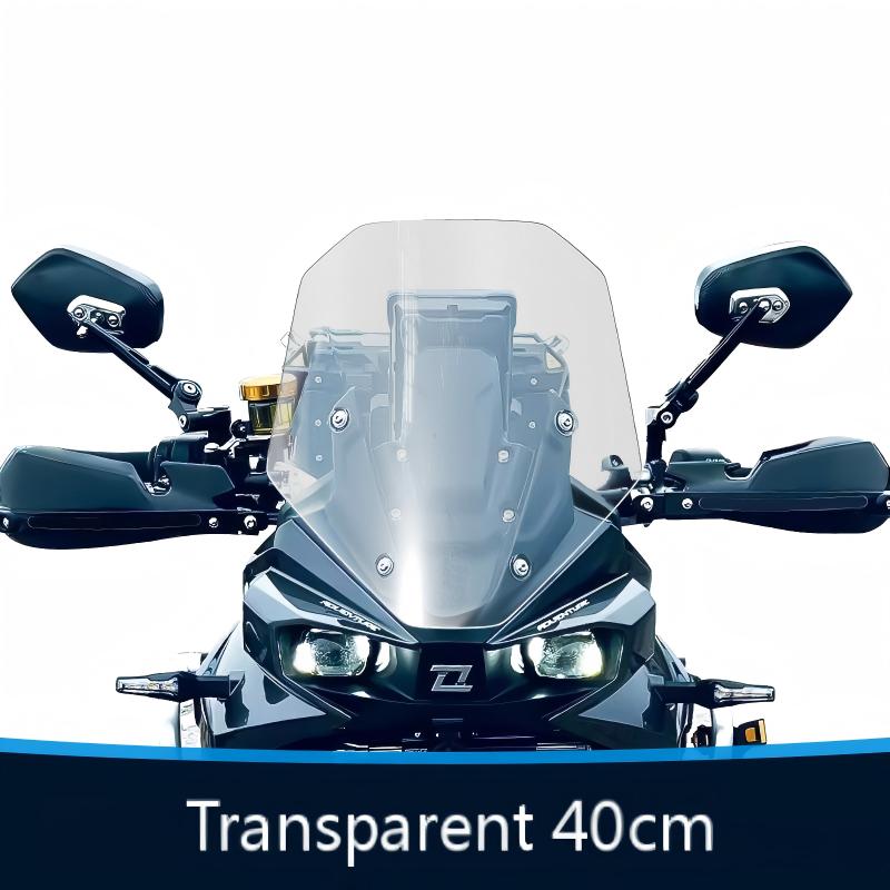 

For Keeway Motorcycle 800X Windshield Windscreens Wind Deflectors Viser Visor Screen Increased height and thickened guide plate