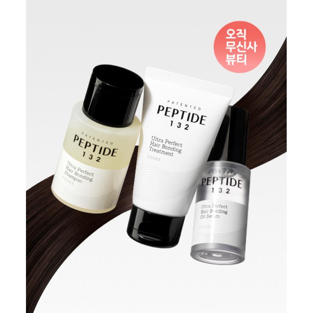 COSRX Peptide 132 Hair Bonding Mini Kit  Oil Serum Shampoo Treatment 