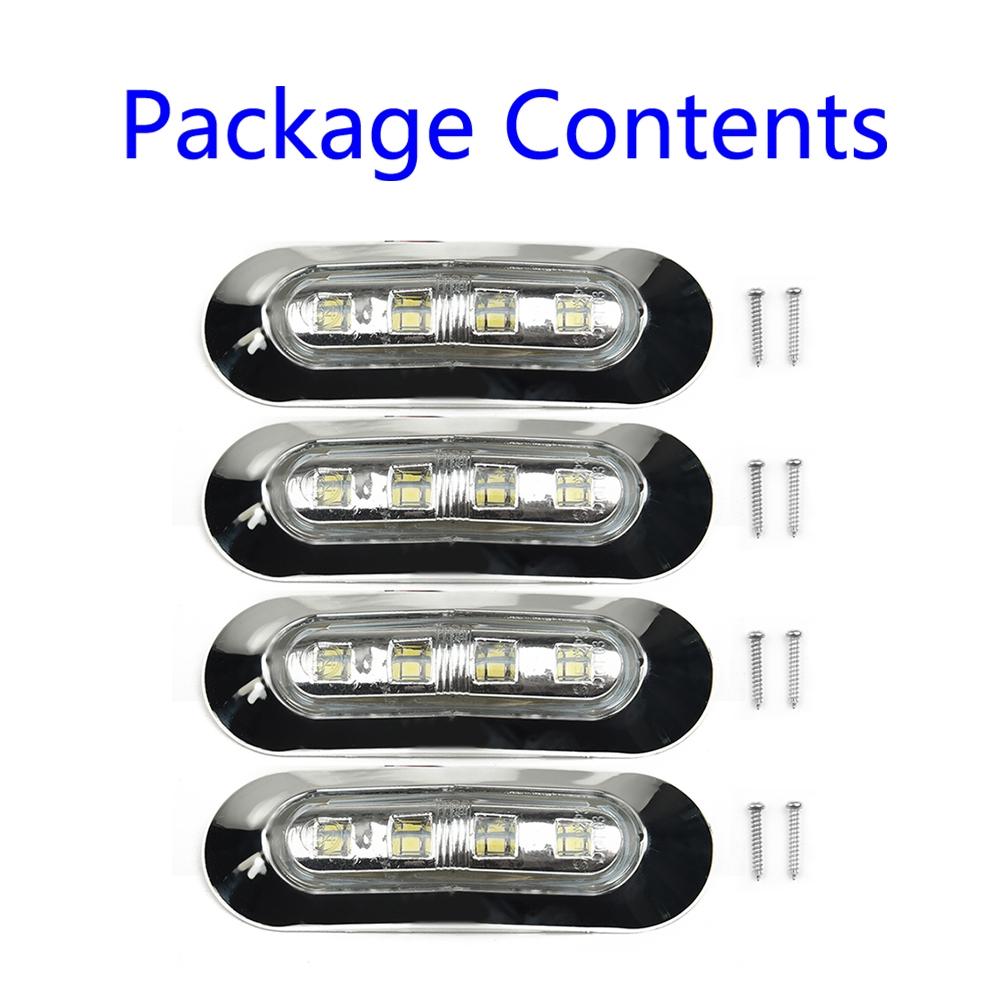 LED Lights Marine 12V-24V 4x Accessories Cabin Deck