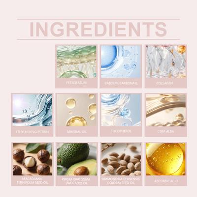 Calcium Volumen Multi-Balsam Tiefenfeuchtigkeit Gesichtshaut Elastizität Verbessert Tränensäcke Behandlungen Anti-Falten Kollagen Balsam Stick 9g