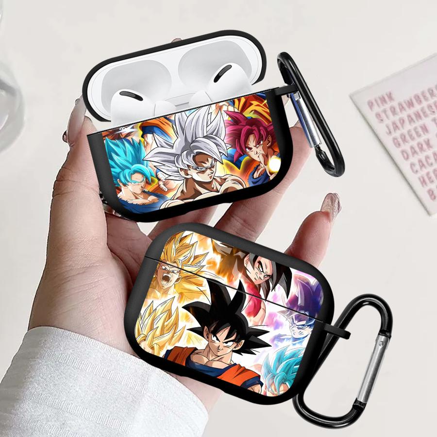 Super Saiyan S-Son Gokus Case For Airpods 3 Pro Pro3 1 2 Pro2 4 Earphone Cases Cover