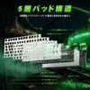 ATTACK SHARK R85HE Gaming Rapid Magnetic Lighted 8000Hz Polling 256K Scan Aluminum 16 Million Color RGB Mood Low High C01ULTRA Cable Included