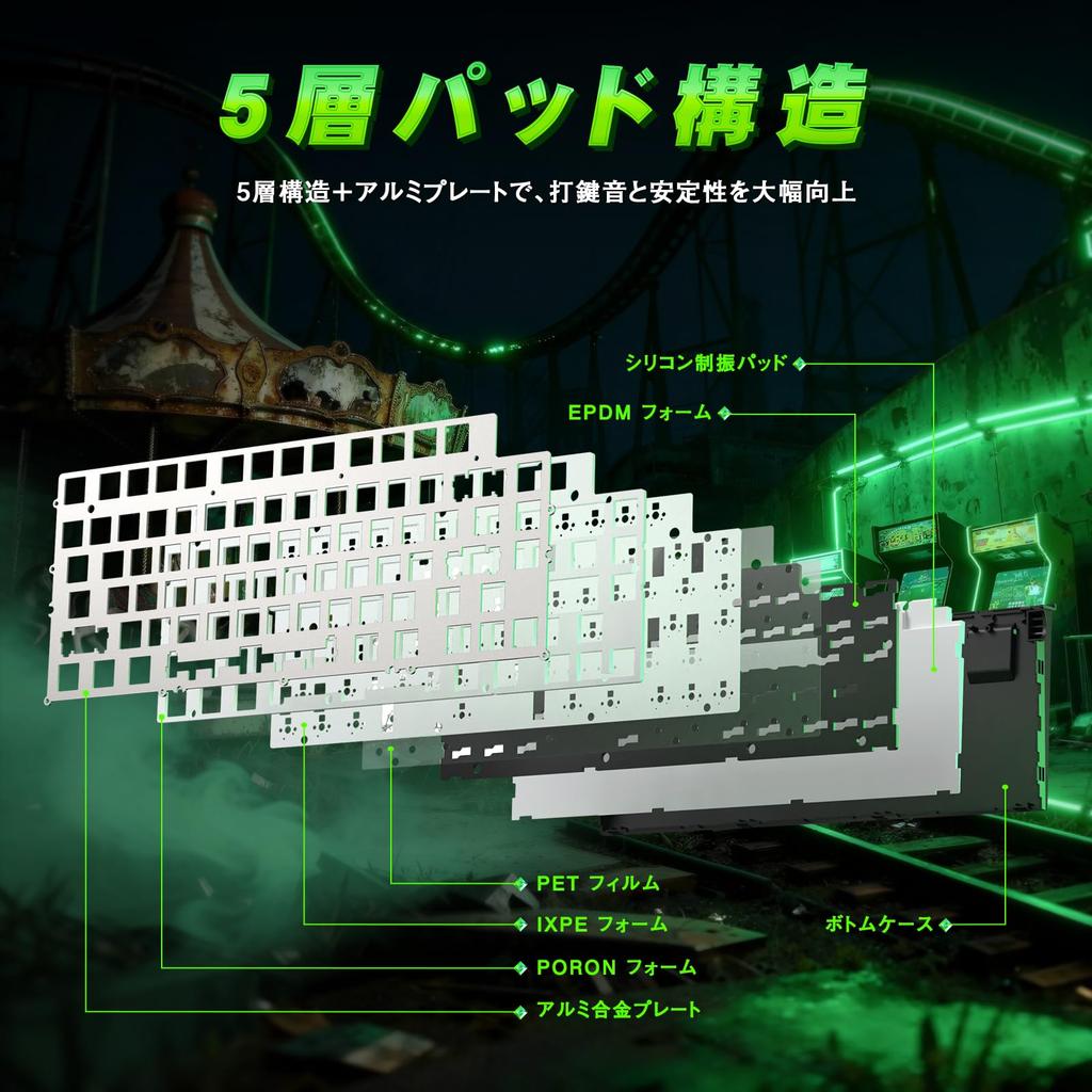 ATTACK SHARK R85HE Gaming Rapid Magnetic Lighted 8000Hz Polling 256K Scan Aluminum 16 Million Color RGB Mood Low High C01ULTRA Cable Included