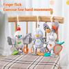 Early Education Cartoon Animal Bell Toy PP Cotton Plush Rattle Teether Toys  Children Gift