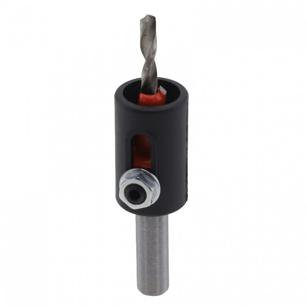 1 Stück/1 Satz Bohrstopp Schwarz für Holzbearbeitungsbohrungen