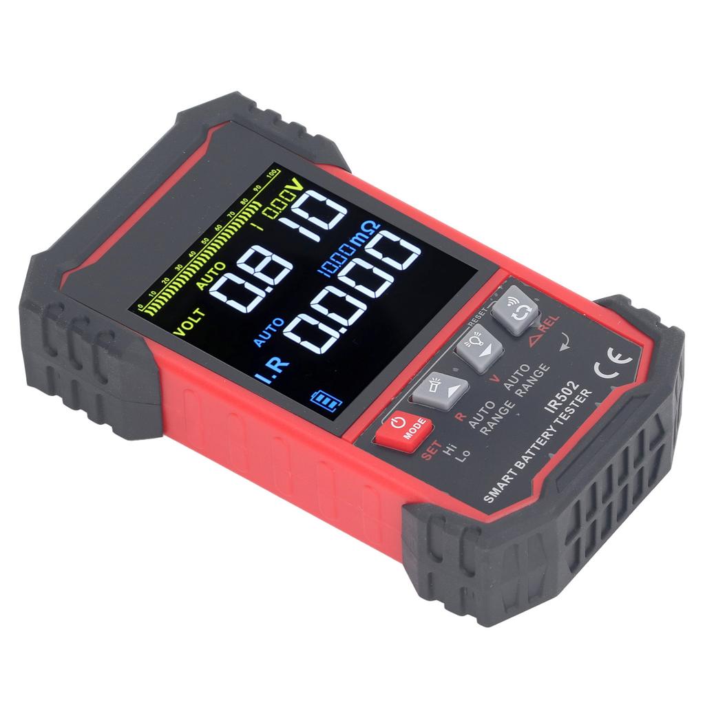 Batterie-Innenwiderstandsspannungstester für Wohnmobil, LKW, Boot, 3,2 Zoll TN-Farb-LCD-Bildschirm, DC0.00V