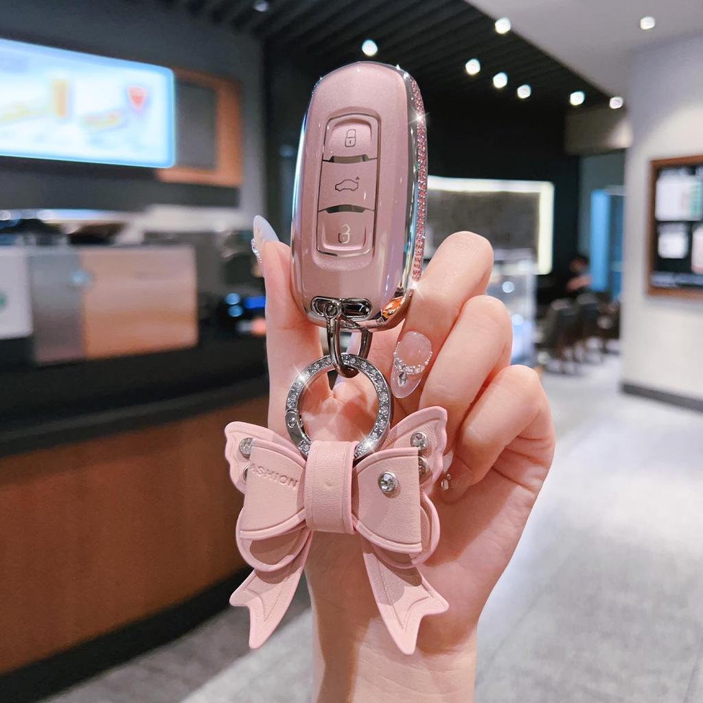 Protective Car Key Case for Geely Emgrand, Boyue L, Xingrui, Xingyue L, Binrui, ICON, Binyue, HaoYue
