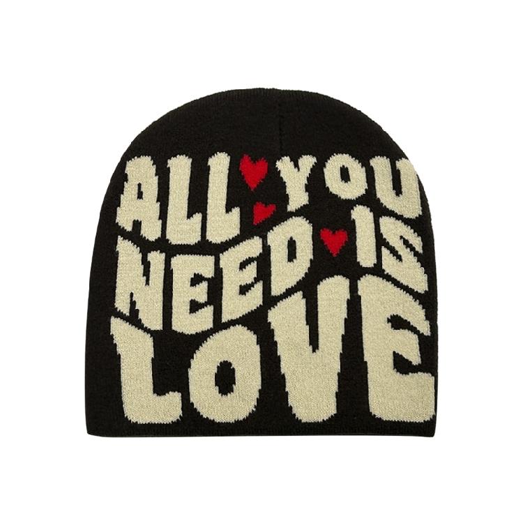 Свободные хлопковые бини Зимняя теплая шапка-бини Вязаная шапка-бини Аксессуары Y2k