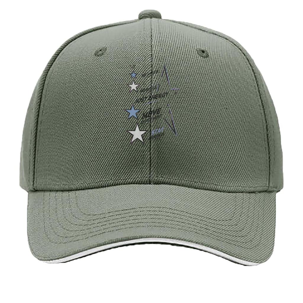 Minimal Urban Star Outline Graphic Sandwich Baseball Cap Sun Cap Outdoor Workouts Hat
