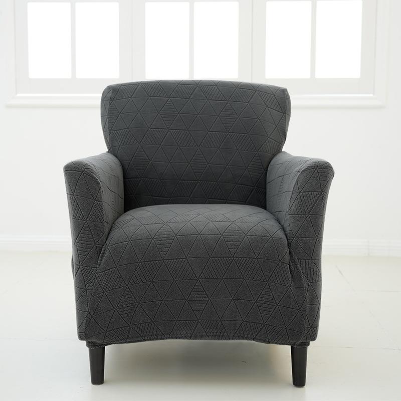 Чехол для дивана Cross-Border Diamond Jacquard All-inclusive Elastic для одного сиденья, чехол для маленького дивана, утолщенный универсальный чехол от пыли One Size