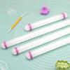 Fondant Simulation Baking Tools Plastic Rolling Pin, 9-inch & 13-inch 
