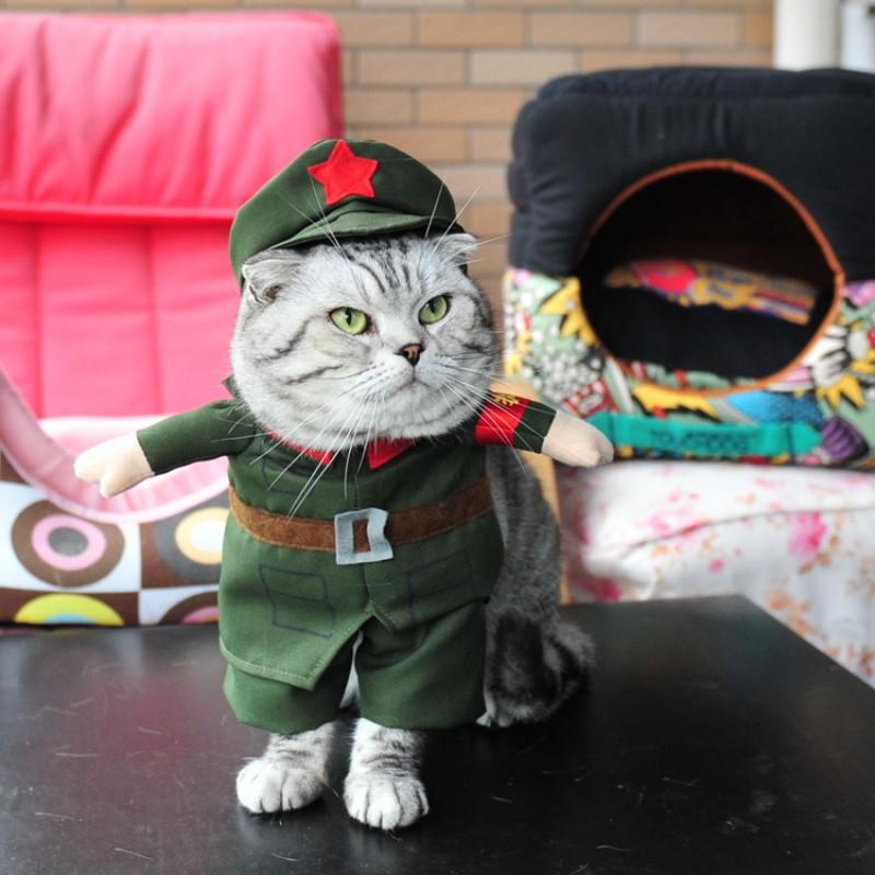Funny Pet Dog Costume Standing Cosplay Outfit Small Medium Large Dogs
