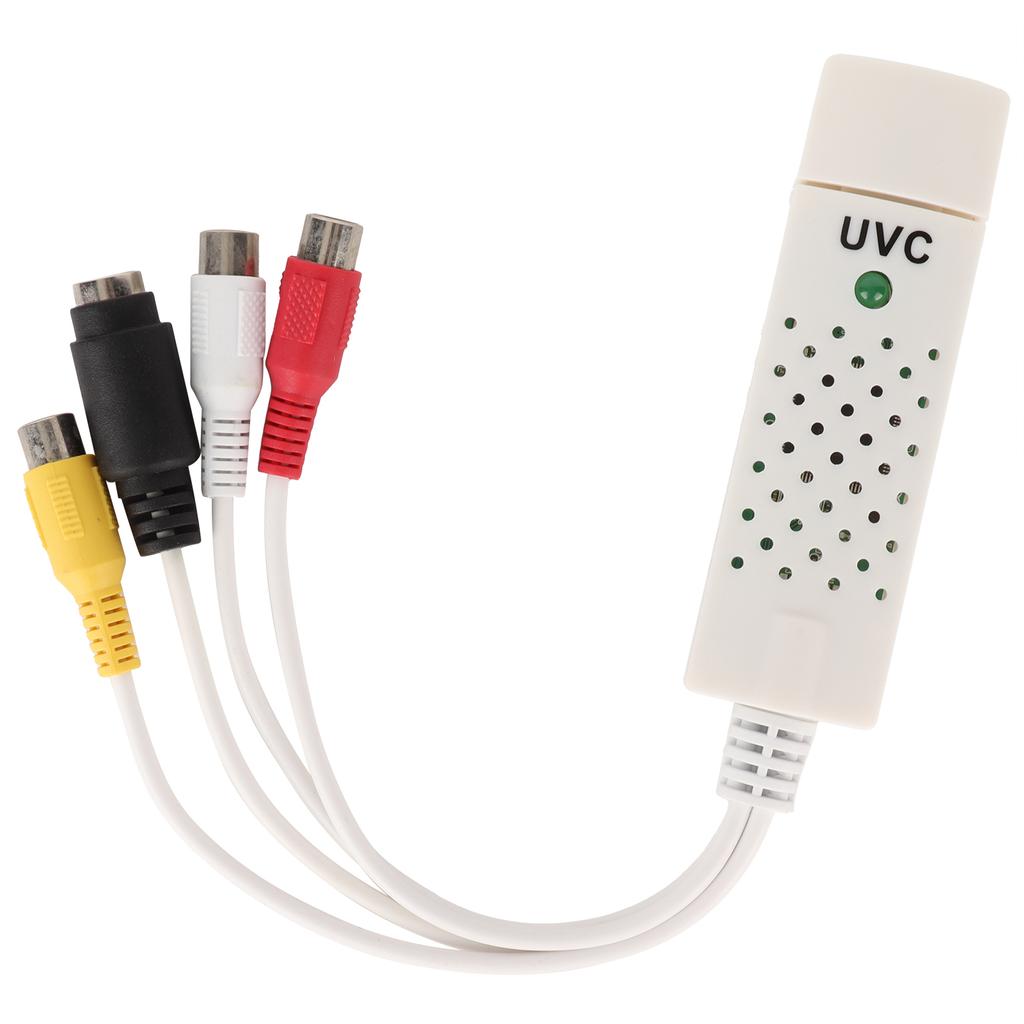 USB Video Capture Card DriveFree Monitoring Computer Accessory with 1Channel for WIN8WIN10