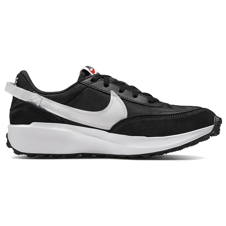 Nike Waffle Debut Black White Women Sneakers Orange Clear DH9523-002