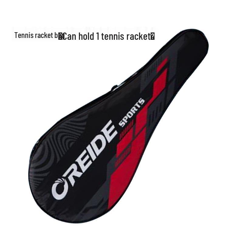 Olad Single Shoulder Lightweight Badminton Racket Bag - Fits 2 Rackets, Customizable Design