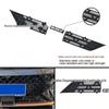 Compatible with 24 Changan UN-V models, Front Windshield Insect Net with Black Carbon Fiber Finish.