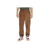 Nike SB Solid Outdoor Mid-Waist Drawstring Cuffed Casual Pants Unisex Bottoms Light-British-Brown Deep-Sea-Blue FV7396-281