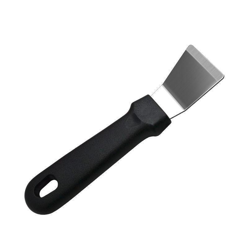 Stainless Steel Kitchen Scraper Nonslip Handle Strong Scraping Power Multi Use for Countertop Food Residue Cleaning