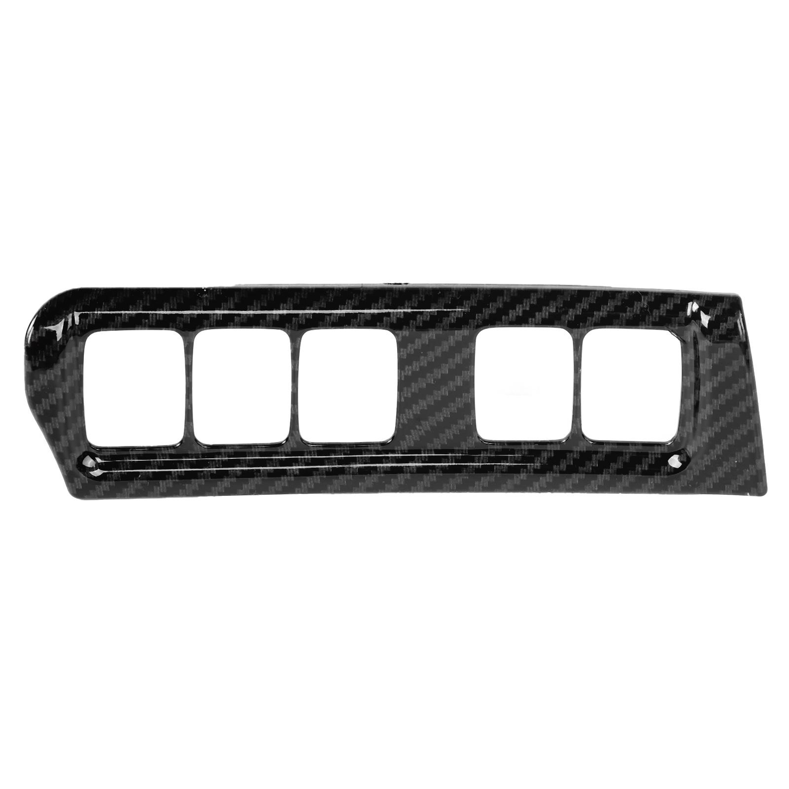 

Headlight Switch Button Cover Trim Carbon Fiber Style Fit for Nissan Navara NP300 20152019