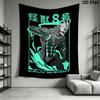 Kaiju No 8 Wall Tapestry Aesthetic Wall Hanging Printed Fabric Blanket Decorative Tapestries for Bedroom Living Room Home Decor