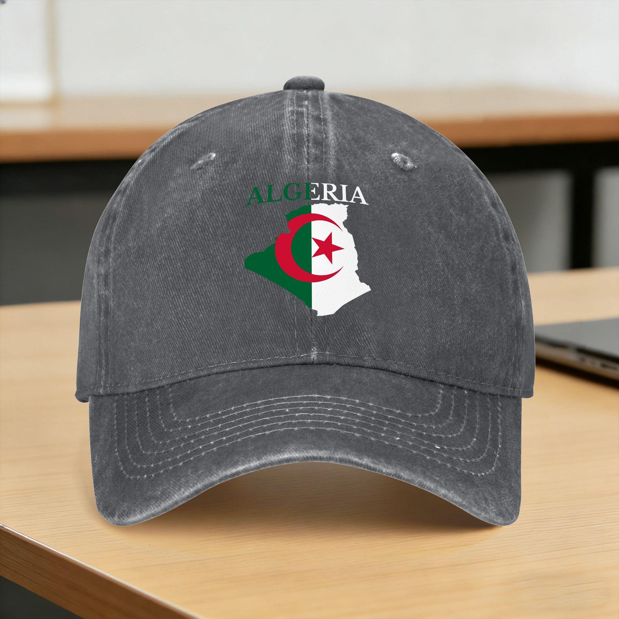YIRAN Dayang hat Baseballpet Vlag van Algerije Zomer Casual Truckerpet Koppel Dames Ontwerp Buiten Sportschool Dropshipping Baseballpetten One Size