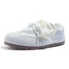 Little White Shoes Women's Summer Thin Sports Shoes Bread Shoes Board Shoes Women's 2025 New Thick-soled Niche Moral Training Women's Shoes