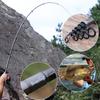 Fishing Rod 1.8-2.4m Carbon Fiber Telescopic Fishing Rod Outdoor Sports Travel Fishing Rod