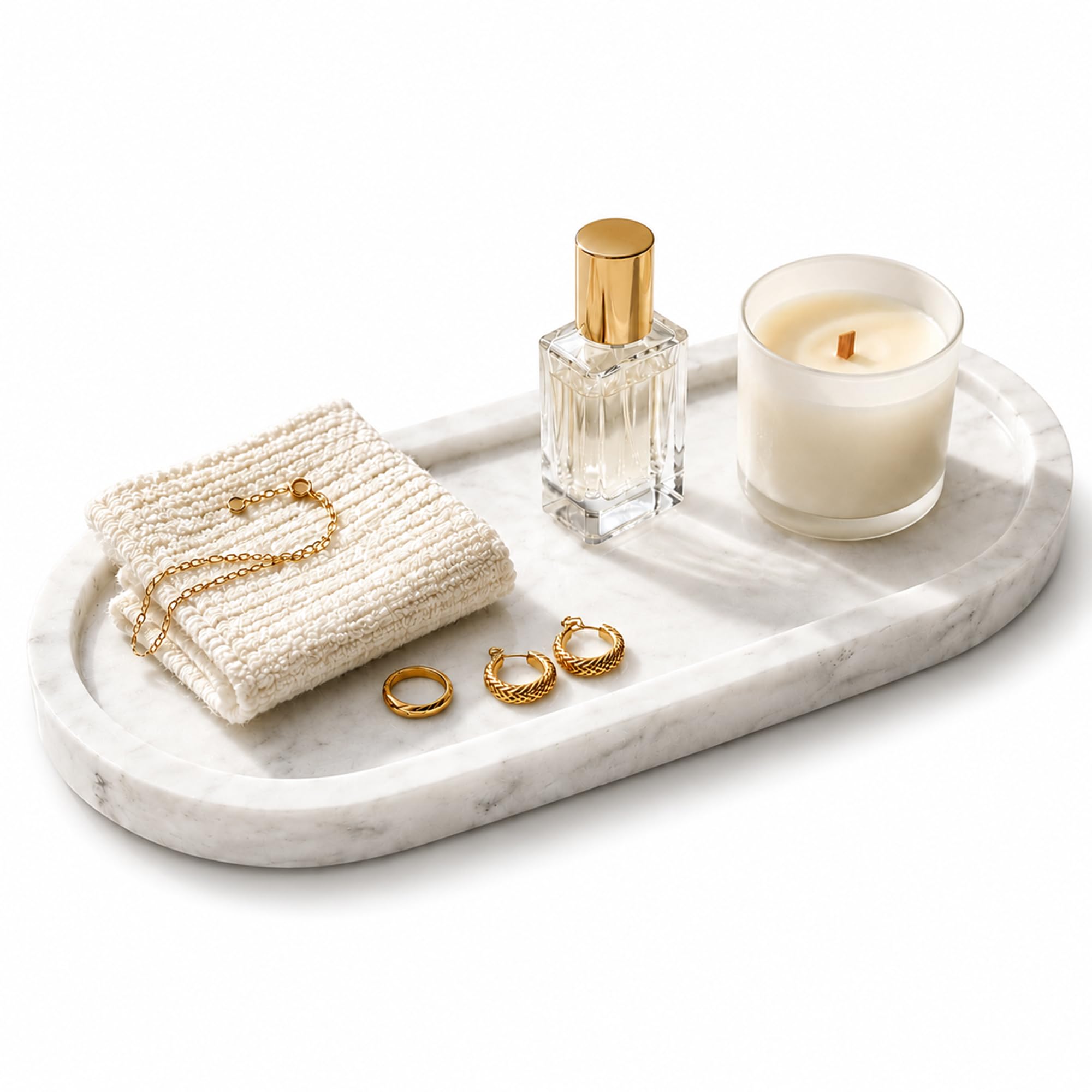 Natural Travertine Vanity Tray Waterproof Italy