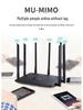 High-Power Wireless Gigabit Router for Full Home Coverage and Strong Wall Penetration