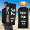 80L Paddleboard Rucksack Surfbrett Reisetasche Trage für Stand Up Paddle Board Träger Surfen Trockentaschen für SUPs Kajakfahren