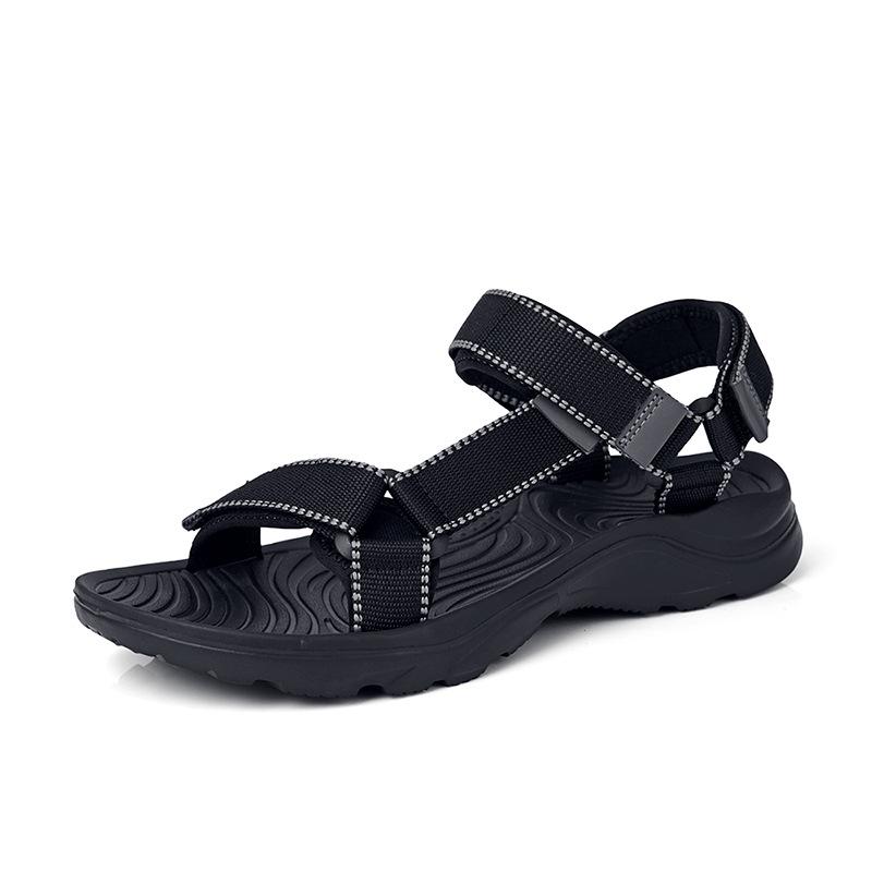 Herren Europäische Klett-Sandalen - Römischer Stil Strand Sport Hausschuhe, Personalisiertes Design, Große Größen verfügbar
