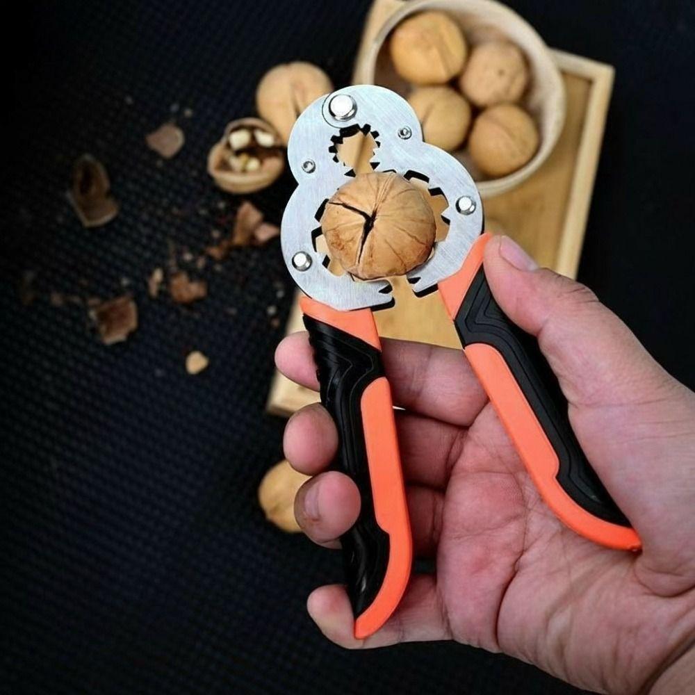 Anti-slip Nut Shell Opener Comfortable Grip Pecan Nut Shell Peeler Walnut Cracker Hazelnut Opening