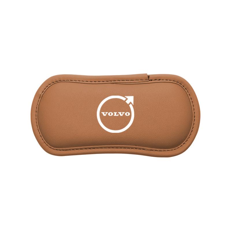 Leather Car Pillow Car Knee Pad Elastic Memory Foam Leg Pad For Volvo ES90 EC40 EX40 EM90 XC90 V90 V60 XC60 V40 S80 S60 S90 C40