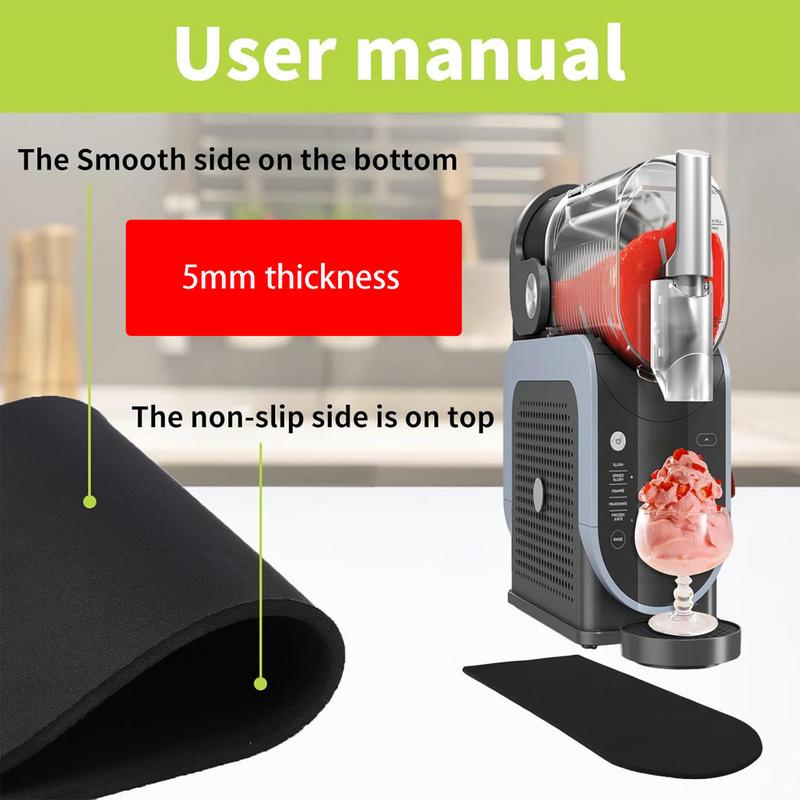 Coffee Maker Slider Slush Machine Sliding Pad Professional Non-Slip Base Stand Mat For Slush Maker Cabinet Bar Workplace RV