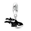 Summer Series Original 925 Sterling Silver Charms Bead Blue Marine Life Pendant Fit Original Bracelet For Women Jewelry Gift