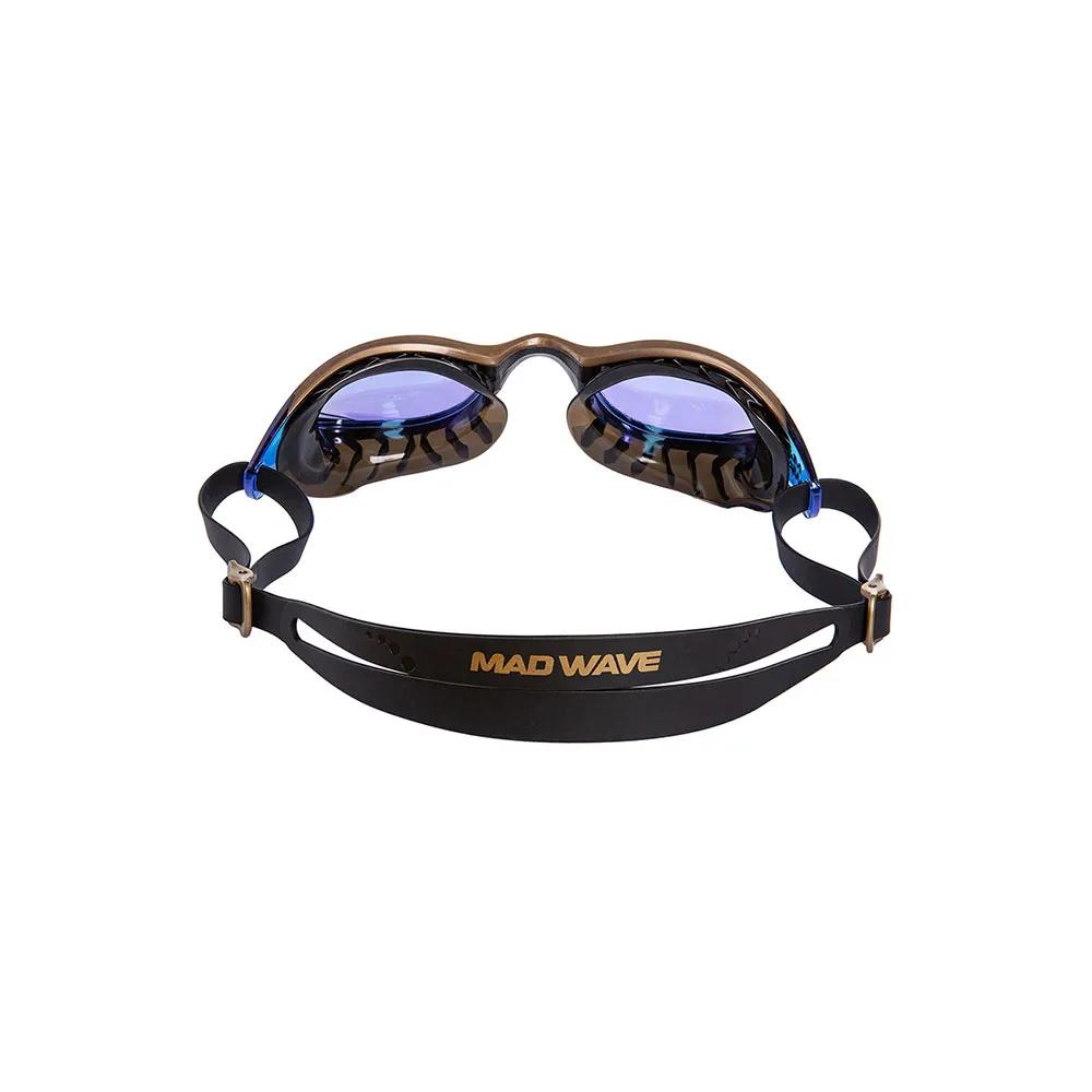 Madwave Пластиковые очки для плавания с зеркальным покрытием Hydro Flex Rainbow