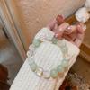 Ximang Crystal Duobao 12mm Bracelet Strawberry Moonstone Rubber Flower Fashion Versatile