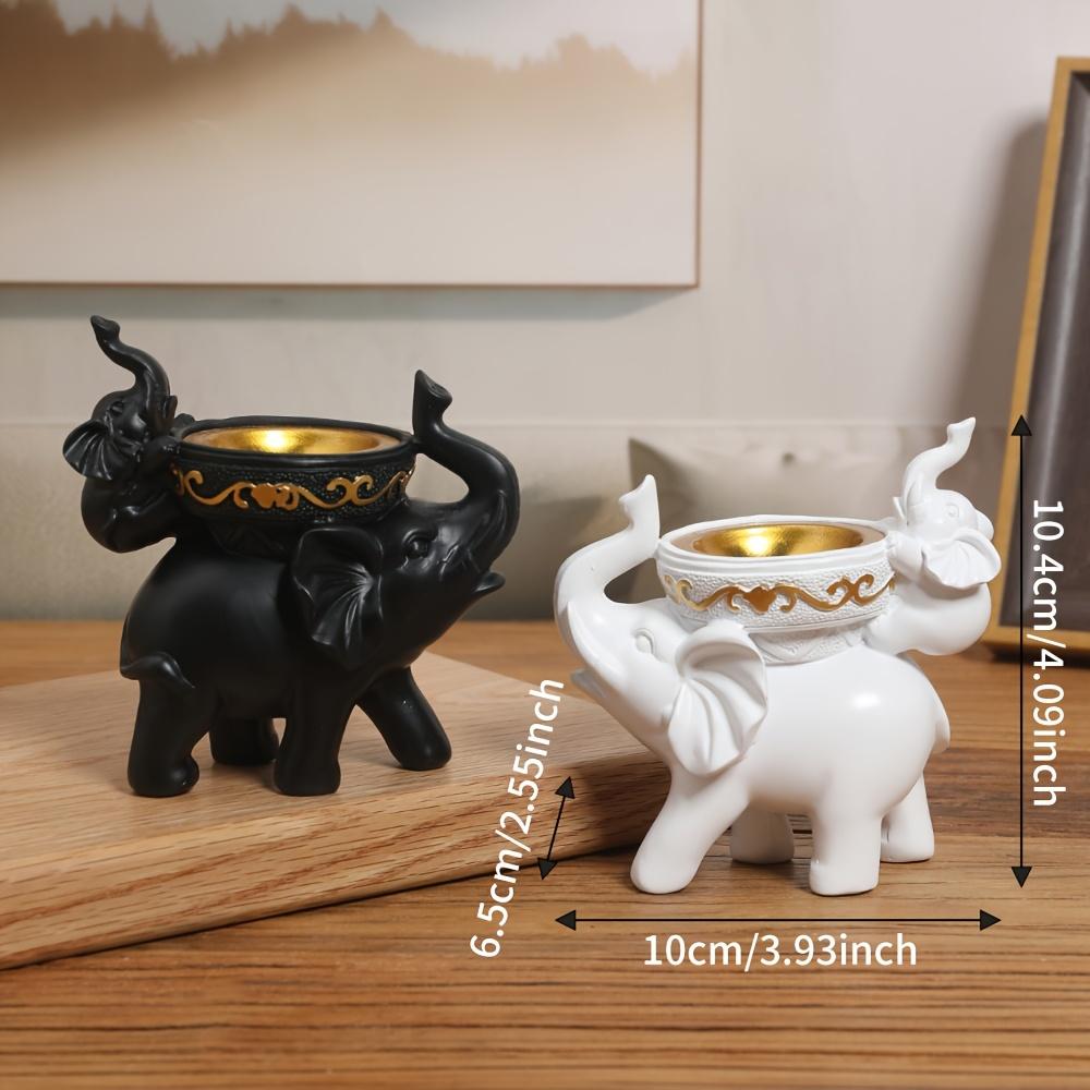 A Decorative Piece in The Shape of an Elephant Incense Holder