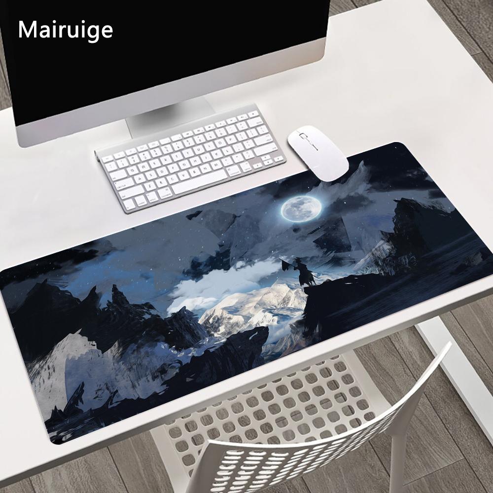 Mountains of The Moon Mousepad Speed Pc Gaming Accessories Extended Pad Mouse Gamer Desk Pad Xxl Mouse Pad Mouse Mat Setup